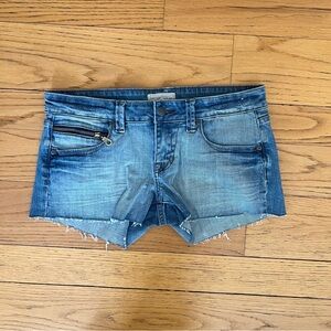 Heritage y2k Denim Low Rise Shorts
